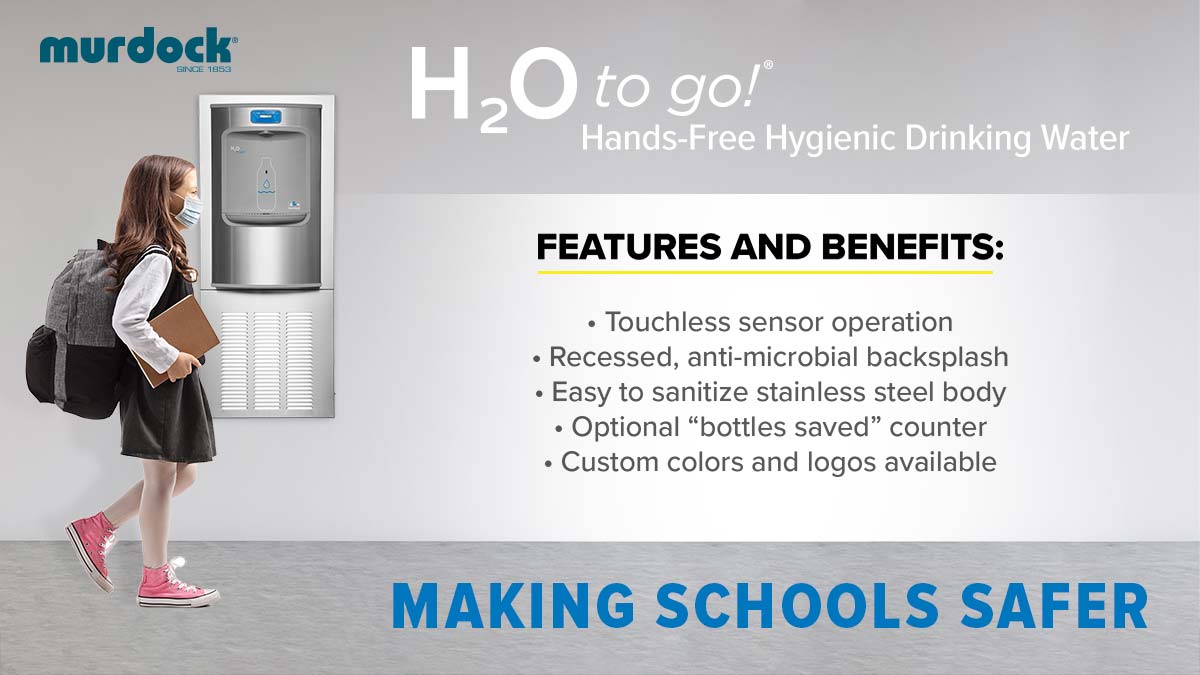 Sensor-operated water refill stations provide a more hygienic and eco-friendly option.