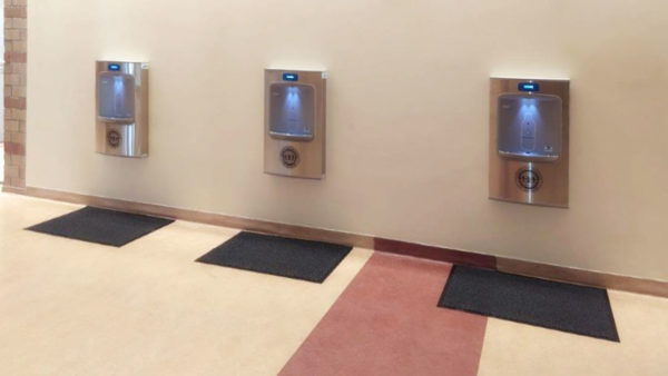 Touchless Water Refill Stations Installed at the American School in Warsaw