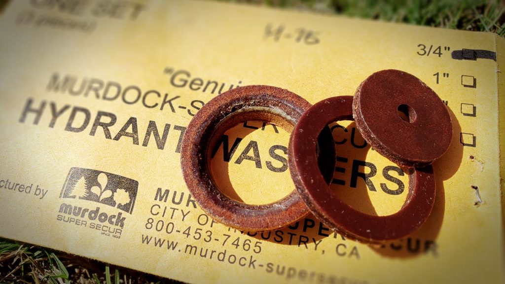 Replacement Leather Washers Kit for the Murdock M-75 Hydrant
